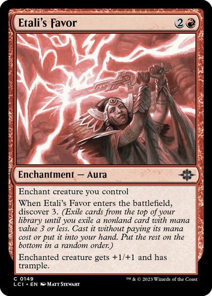 Etali's Favor, The Lost Caverns of Ixalan 149