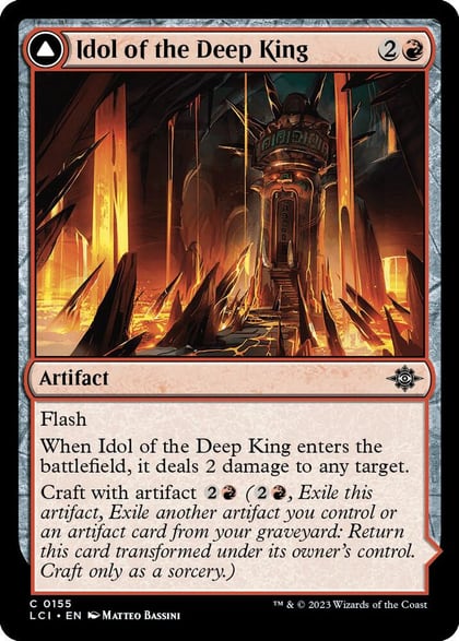 Idol of the Deep King, The Lost Caverns of Ixalan 155