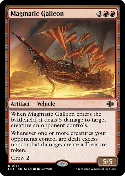 Magmatic Galleon, The Lost Caverns of Ixalan 157