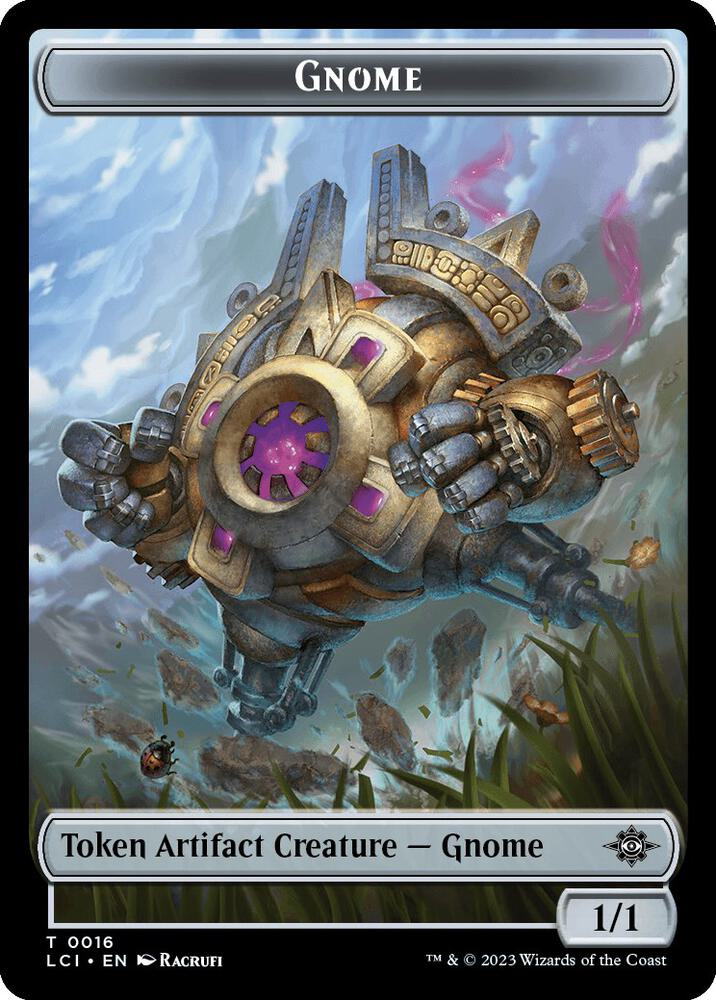 Gnome // Angel Double-Sided Token, The Lost Caverns of Ixalan 16 // 2