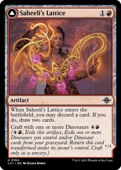 Saheeli's Lattice, The Lost Caverns of Ixalan 164