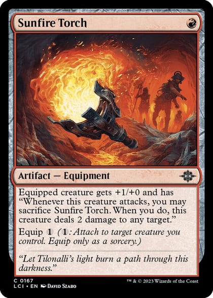 Sunfire Torch, The Lost Caverns of Ixalan 167