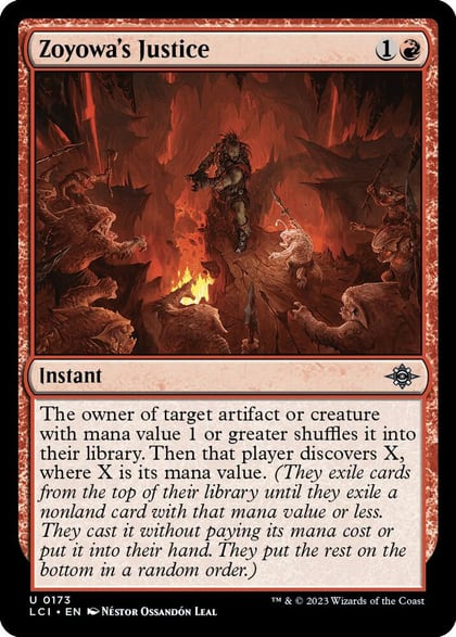 Zoyowa's Justice, The Lost Caverns of Ixalan 173