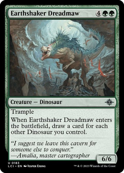 Earthshaker Dreadmaw, The Lost Caverns of Ixalan 183