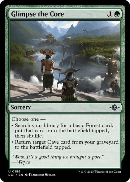 Glimpse the Core, The Lost Caverns of Ixalan 186