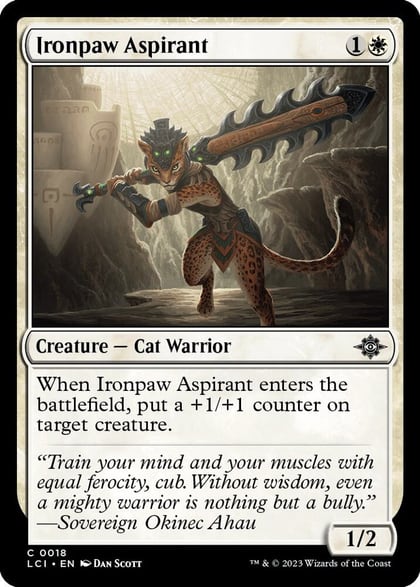 Ironpaw Aspirant, The Lost Caverns of Ixalan 18