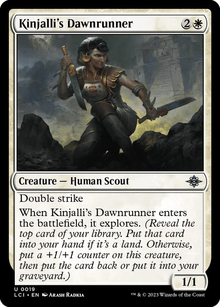 Kinjalli's Dawnrunner, The Lost Caverns of Ixalan 19