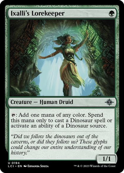 Ixalli's Lorekeeper, The Lost Caverns of Ixalan 194