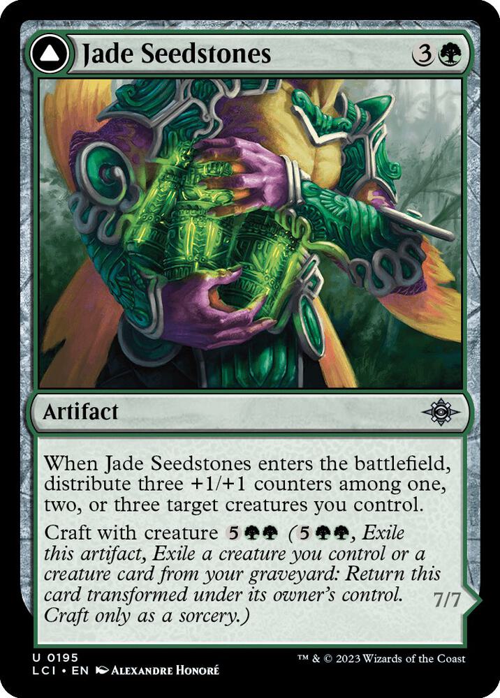 Jade Seedstones, The Lost Caverns of Ixalan 195