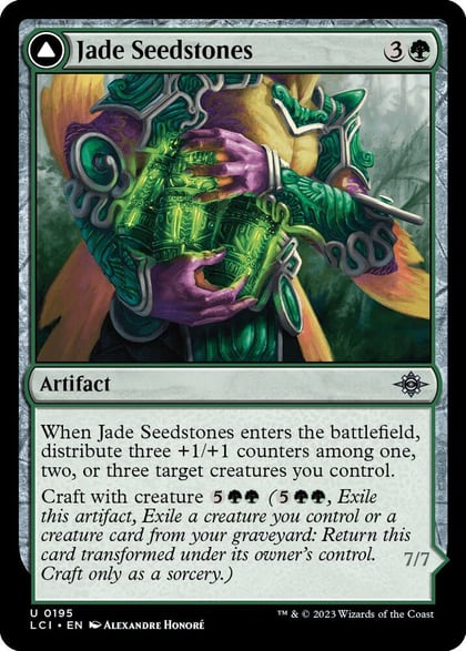Jade Seedstones, The Lost Caverns of Ixalan 195