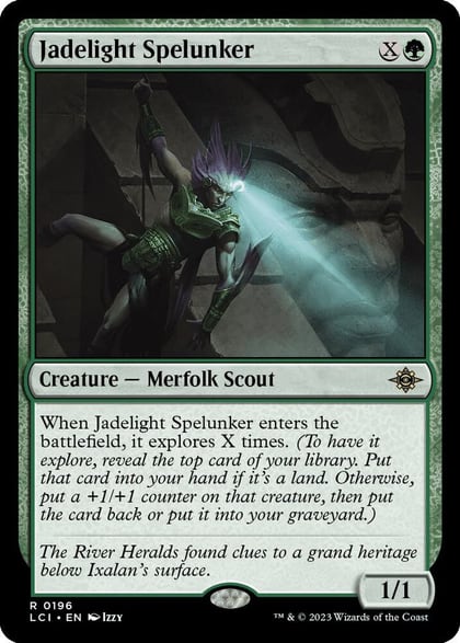 Jadelight Spelunker, The Lost Caverns of Ixalan 196