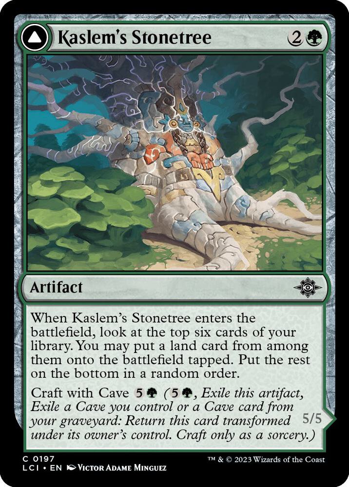 Kaslem's Stonetree, The Lost Caverns of Ixalan 197