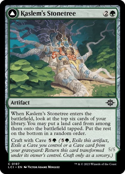 Kaslem's Stonetree, The Lost Caverns of Ixalan 197