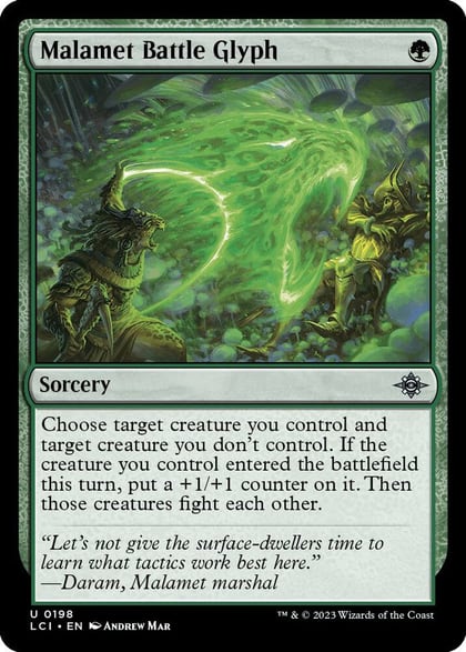 Malamet Battle Glyph, The Lost Caverns of Ixalan 198