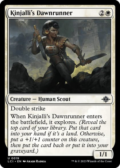 Kinjalli's Dawnrunner, The Lost Caverns of Ixalan 19