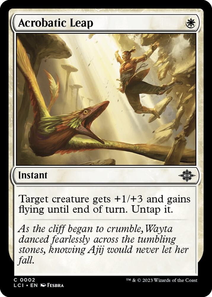 Acrobatic Leap, The Lost Caverns of Ixalan 2