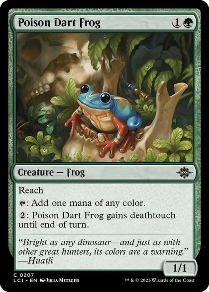 Poison Dart Frog, The Lost Caverns of Ixalan 207