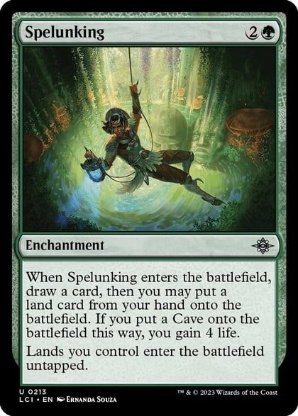 Spelunking, The Lost Caverns of Ixalan 213