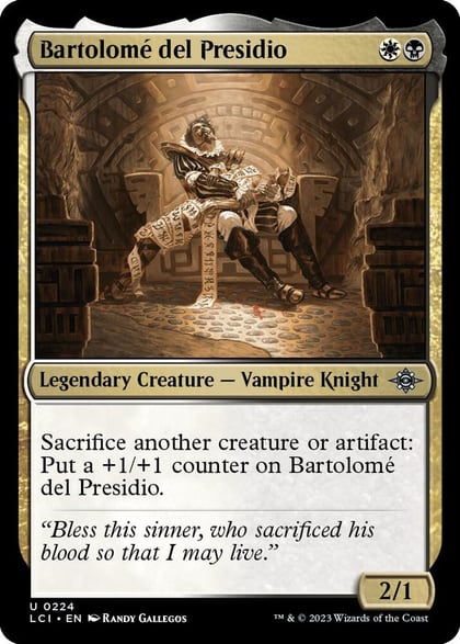 Bartolome del Presidio, The Lost Caverns of Ixalan 224