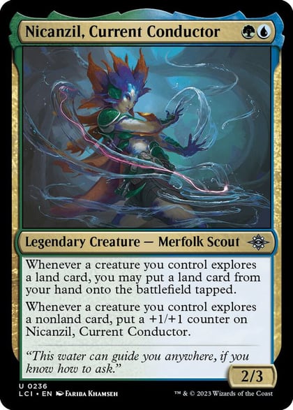 Nicanzil, Current Conductor, The Lost Caverns of Ixalan 236