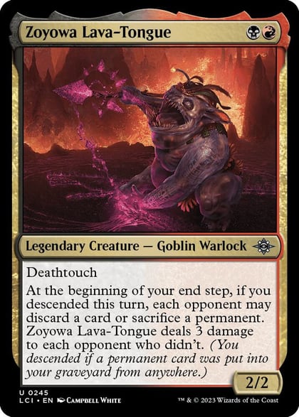Zoyowa Lava-Tongue, The Lost Caverns of Ixalan 245