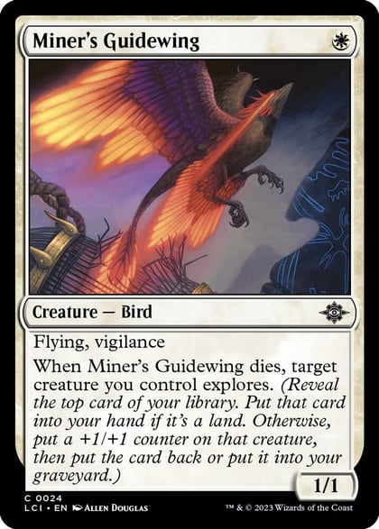 Miner's Guidewing, The Lost Caverns of Ixalan 24