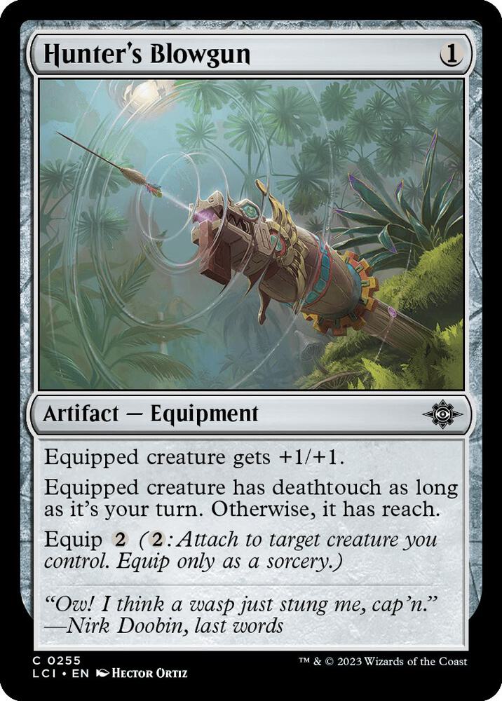 Hunter's Blowgun, The Lost Caverns of Ixalan 255