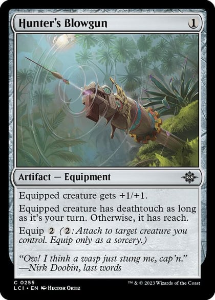 Hunter's Blowgun, The Lost Caverns of Ixalan 255