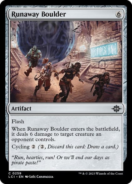 Runaway Boulder, The Lost Caverns of Ixalan 259