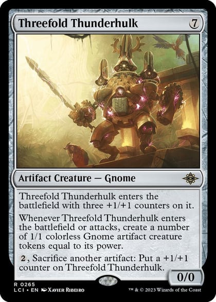 Threefold Thunderhulk, The Lost Caverns of Ixalan 265