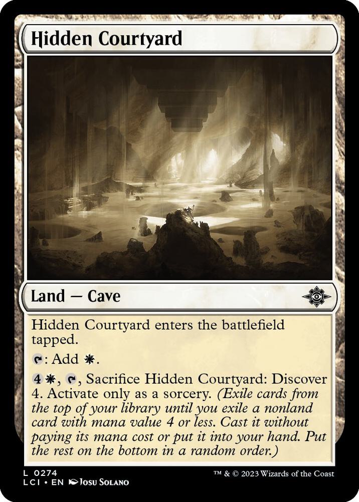 Hidden Courtyard, The Lost Caverns of Ixalan 274