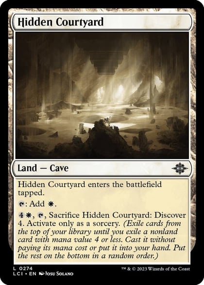 Hidden Courtyard, The Lost Caverns of Ixalan 274