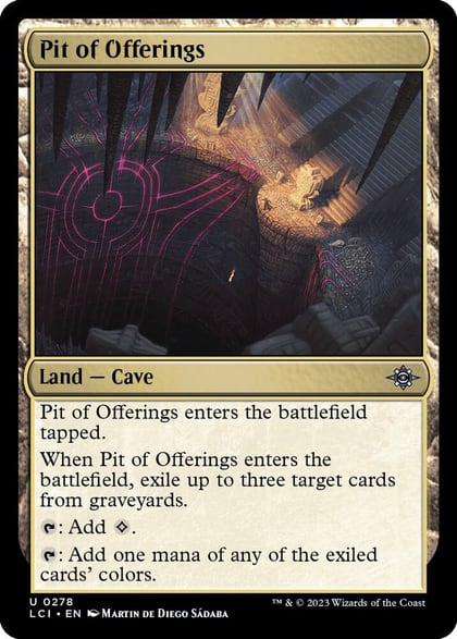 Pit of Offerings, The Lost Caverns of Ixalan 278