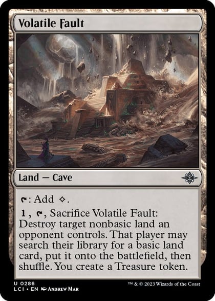 Volatile Fault, The Lost Caverns of Ixalan 286