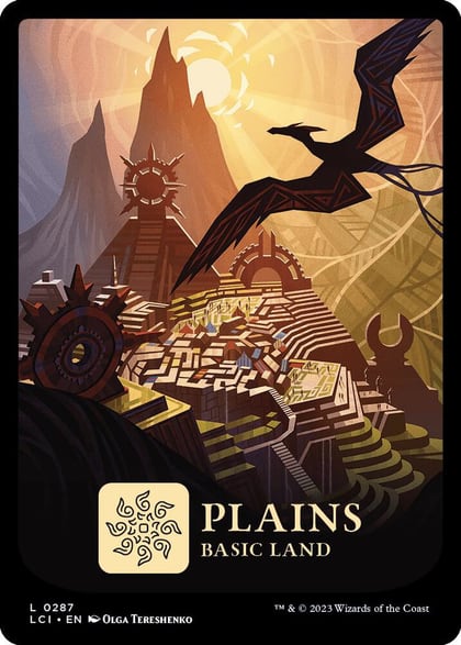 Plains (0287), The Lost Caverns of Ixalan 287