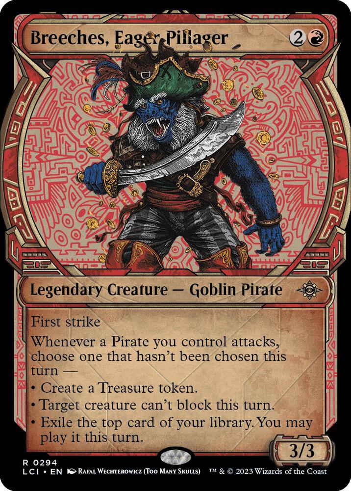 Breeches, Eager Pillager (Showcase), The Lost Caverns of Ixalan 294