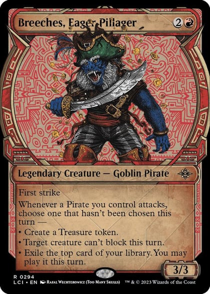 Breeches, Eager Pillager (Showcase), The Lost Caverns of Ixalan 294