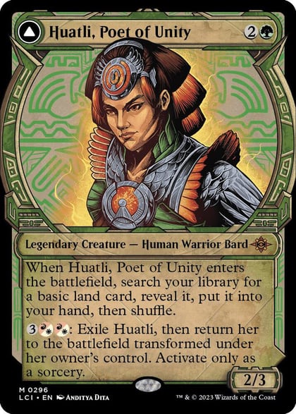 Huatli, Poet of Unity (Showcase), The Lost Caverns of Ixalan 296
