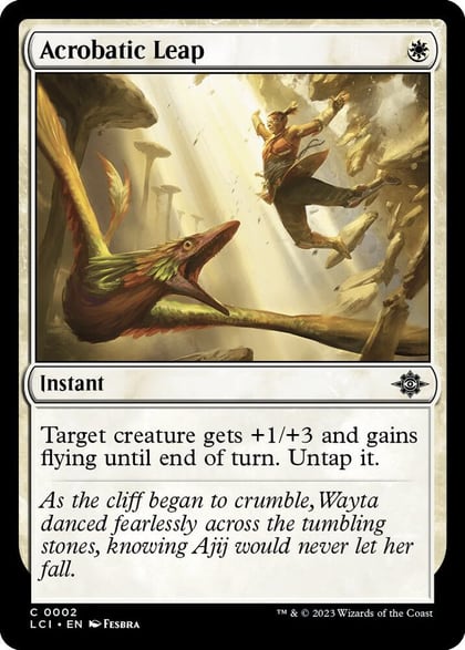 Acrobatic Leap, The Lost Caverns of Ixalan 2