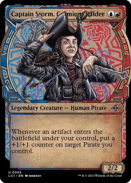 Captain Storm, Cosmium Raider (Showcase), The Lost Caverns of Ixalan 303
