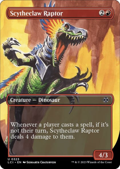 Scytheclaw Raptor (Borderless), The Lost Caverns of Ixalan 323