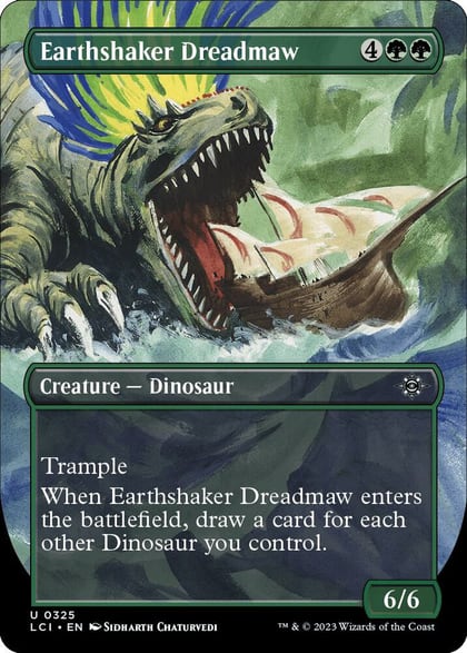 Earthshaker Dreadmaw (Borderless), The Lost Caverns of Ixalan 325