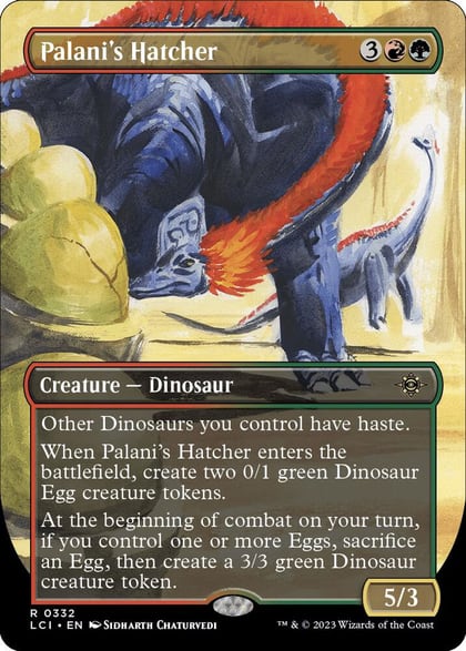 Palani's Hatcher (Borderless), The Lost Caverns of Ixalan 332