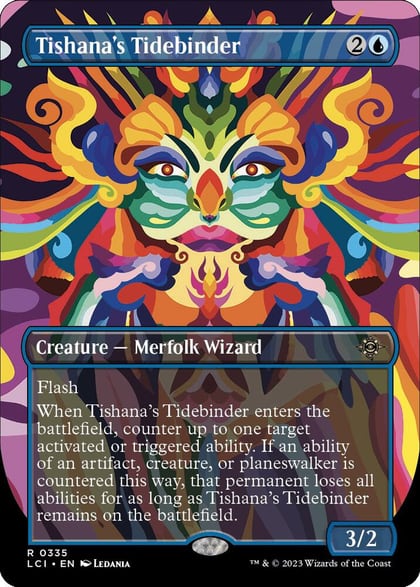 Tishana's Tidebinder (Borderless), The Lost Caverns of Ixalan 335