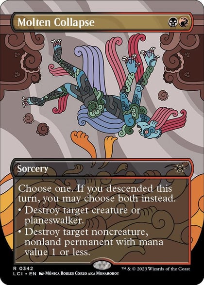 Molten Collapse (Borderless), The Lost Caverns of Ixalan 342