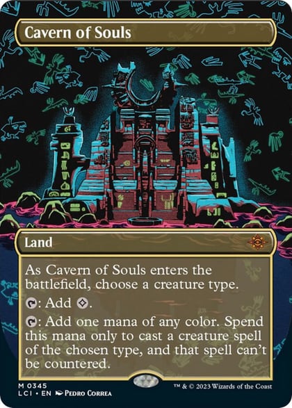 Cavern of Souls (0345) (Borderless), The Lost Caverns of Ixalan 345