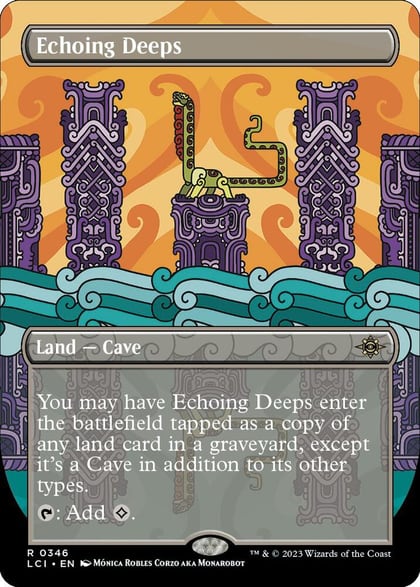 Echoing Deeps (Borderless), The Lost Caverns of Ixalan 346