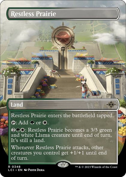 Restless Prairie (Borderless), The Lost Caverns of Ixalan 348