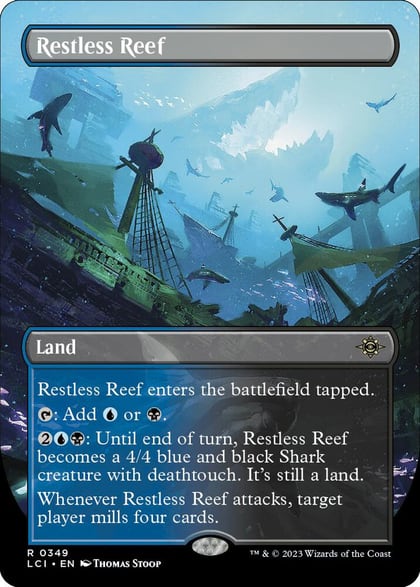 Restless Reef (Borderless), The Lost Caverns of Ixalan 349