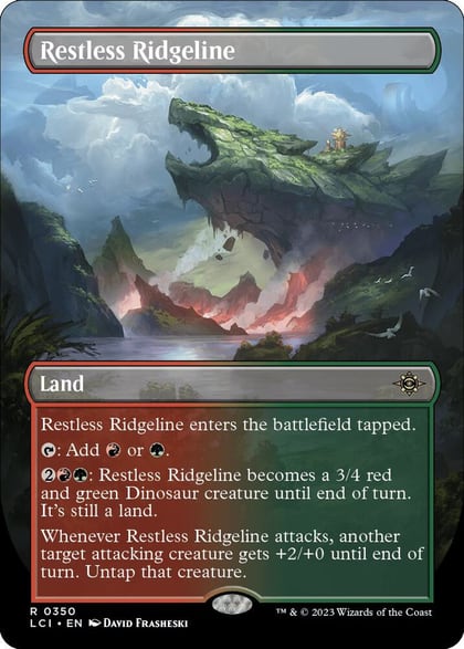 Restless Ridgeline (Borderless), The Lost Caverns of Ixalan 350